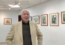 Carlos Perón Rodríguez celebra más de un siglo de vida dedicada al arte en San Sebastián de los Reyes