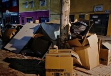 Un vecino de Sanse denuncia el «abandono» de las calles próximas al Parque de la Marina