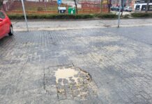 Narciso Romero denuncia el «estado lamentable» del aparcamiento del Estadio Matapiñonera