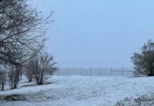 San Sebastián de los Reyes se tiñe de blanco ante la llegada de la borrasca Kristin