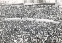 Hace 49 años Sanse acogió el primer gran acto del anarcosindicalismo tras décadas de prohibición