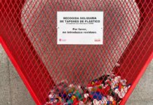 Sanse recoge más de dos toneladas de «solidaridad de plástico» en solo tres meses