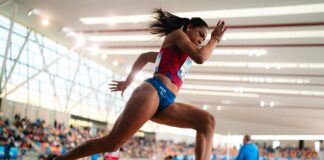 Naiala Pedro, la vecina de Sanse que ha roto todos los moldes en el atletismo nacional