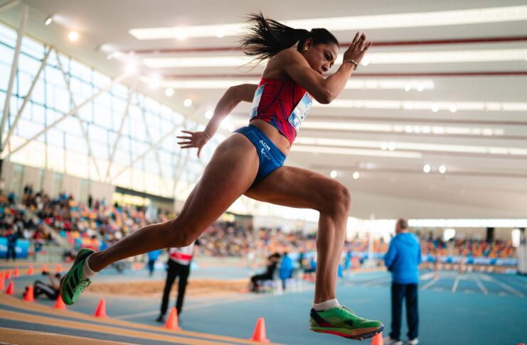 Naiala Pedro, la vecina de Sanse que ha roto todos los moldes en el atletismo nacional